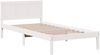 vidaXL Bettgestell Weiß 80 x 200 cm Massivholz Kiefer 872204 Bild 4