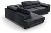 Beautysofa Ecksofa Waldo L Die Lieferung beinhaltet die Lieferung in die Wohnung, inklusive Schlaffunktion, Bettkasten, mit verstellbaren Kopfstützen Bild 3