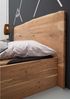 Bett Akazie 160x200x105 natur lackiert PURE ACACIA #302 Bild 4