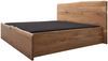 Bett Akazie 160x200x105 natur lackiert PURE ACACIA #302 Bild 1