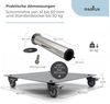 Doppler Universalplatte Vario mit Rollen plus Standrohr für Sonnenschirme Bild 2
