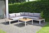 Gartenloungeset ALVAR 4tlg. - Kunststoff, Grau | Gartenmöbel Set Garten Loungegruppe Lounge-Set Pool Loungegarnitur Bild 2