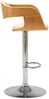 vidaXL Barhocker Creme Bugholz und Kunstleder [283120] Bild 3