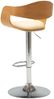 vidaXL Barhocker Creme Bugholz und Kunstleder [283120] Bild 4