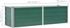 Hochbeet für Garten OSKAR Grün 160x40x45cm Verzinkter Stahl Hochbeet Metall Gartenbeet Kräuterbeet Blumenbeet Beet hoch Frühbeet für Garten Gemüsebeet Bild 2