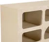 Vente-unique - TV-Möbel mit 7 Fächern - Marmor-Optik Beige - LUELA Bild 4