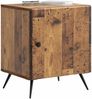 vidaXL Nachttisch Altholz 43 x 34,5 x 50 cm Holzwerkstoff 895501 Bild 2