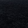 Hochflor Teppich Sima rund - 200 cm Durchmesser - Schwarz Bild 4