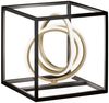 Fischer & Honsel 50413 Tischleuchte Gisi schwarz goldfarben 25cm Bild 2
