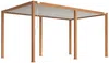 Vente-unique - AMALFI Terrassenüberdachung Metall Braun - B 300 cm x H 250 cm x L 500 cm Bild 2