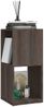 vidaXL Drehregal Grau und Sonoma-Eiche 34,5 x 34,5 x 75,5 cm Holzwerkstoff Bild 3