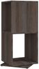 vidaXL Drehregal Grau und Sonoma-Eiche 34,5 x 34,5 x 75,5 cm Holzwerkstoff Bild 2