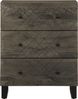 vidaXL Sideboard Schwarz 60x33x75 cm Massivholz Mango 4017687 Bild 3