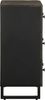 vidaXL Sideboard Schwarz 60x33x75 cm Massivholz Mango 4017687 Bild 4