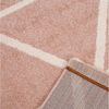 Vimoda Teppich Viva Classic, Wohnzimmer Rauten Motiv, Rechteckig, Höhe: 12 mm, Läufer Wohnzimmer, Schlafzimmer Küche Bild 4