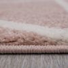 Vimoda Teppich Viva Classic, Wohnzimmer Rauten Motiv, Rechteckig, Höhe: 12 mm, Läufer Wohnzimmer, Schlafzimmer Küche Bild 3