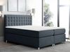 Boxspringbett Getz, Blau, 160x200 cm Bild 2