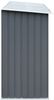 vidaXL Brennholzlager aus verzinktem Stahl 330x84x152 cm Grau 44859 Bild 4