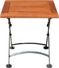 Beistelltisch MIA quadratisch klappbar - Eukalyptus Natur 45x45x45cm | Couchtisch Sofatisch Abstelltisch Bild 3