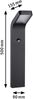 Paulmann 94747 LED Pollerleuchte Kulma Bewegungsmelder seewasseressistent Anthrazit Bild 3