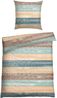 Schiesser Bettwäscheset Emilia - Renforcé - 2-teilig - 155 x 220 cm - Petrol Bild 4