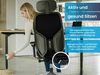 Ergotopia MasterBack Pro I Ergonomischer Bürostuhl I Inkl. Synchronmechanik I Verstellbarere Kopfstütze & 5fach-verstellbare Armlehnen I Schwarz Bild 4
