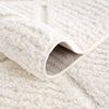 Carpet City Hochflor-Teppich Focus 2997, rund, Höhe: 20 mm, besonders weich, Uni-Farben, Rauten-Optik, 3D-Effekt Bild 4