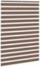 vidaXL Doppelrollo Braun 160x200 cm Stoffbreite 155,9 cm Polyester 4014377 Bild 4