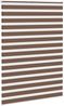 vidaXL Doppelrollo Braun 160x200 cm Stoffbreite 155,9 cm Polyester 4014377 Bild 3