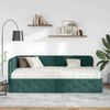 vidaXL Eckbettgestell Dunkelgrün 90 x 190 cm Stoff 3394041 Bild 4