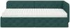vidaXL Eckbettgestell Dunkelgrün 90 x 190 cm Stoff 3394041 Bild 5