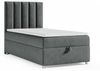 Best for Home Boxspringbett mit Bettkasten Trinity K-10 SINGLE Bonellfederkern inkl. 7 cm Topper (Einzelbett, Polsterbett gepolstertes Kopfteil, Jugendbett, Kinderbett versch. Größen, 70x200 80x200 90x200 100x200 cm), mit oder ohne Topper, Flexible Lie... Bild 4