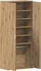Schuhschrank, Schuhkipper für Flur, skandinavisch Artisan-Eiche 80 x 39 x 178 cm Holzwerkstoff Bild 5
