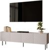 TV-Lowboard Likade 200 4D mit 4 Drehtüren (Farbe: Cashmere) Bild 3