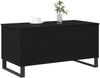vidaXL Couchtisch Schwarz Eichen-Optik 90 x 44,5 x 45 cm Holzwerkstoff 862968 Bild 2