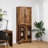 vidaXL Highboard Altholz 69,5 x 34 x 180 cm Holzwerkstoff 3403192 Bild 4