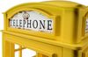 Telefonzelle Schrank – Telefonbox 1-türig in Gelb Bild 3