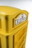 Telefonzelle Schrank – Telefonbox 1-türig in Gelb Bild 5