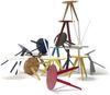 Woody Hill mit Rahmen Durchmesser 40 cm 60cm nachtblau Bild 4