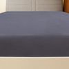 vidaXL Spannbettlaken Jersey Anthrazit 100x200 cm Baumwolle 136192 Bild 3