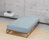 biberna Frottee-Stretch-Spannbetttuch 0012344, taubenblau, 1x 140x200 cm - 160x200 cm Bild 3