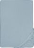 biberna Frottee-Stretch-Spannbetttuch 0012344, taubenblau, 1x 140x200 cm - 160x200 cm Bild 5