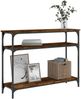 Konsolentisch, Beistelltisch, Konsole Räuchereiche 100x29x75 cm Holzwerkstoff Bild 3