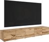 OTTO home Lowboard Denver 250 cm für bis zu 98-Zoll TVs - Weltmeisterschaft im XXL Format, Wahlweise mit oder ohne offenes Fach in der Mitte Bild 2