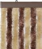 Moritz Flauschvorhang aus Chenille 56 x 185 cm braun beige Türvorhang als Fliegenschutz Insektenschutz für Camping Wohnwagen Bild 3
