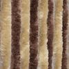 Moritz Flauschvorhang aus Chenille 56 x 185 cm braun beige Türvorhang als Fliegenschutz Insektenschutz für Camping Wohnwagen Bild 5