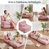 LITBIRD Schlafsofa faltbar, 4-in-1 Multifunktionssofa, Sitzsack-Sofa, Relaxsessel, 1 Teile, Spielsofa & Gästebett für kleine Räume Bild 4