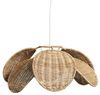vertbaudet Lampenschirm Kinderzimmer Lampenschirm aus Rattan in Blütenform Bild 4