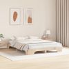vidaXL Bettrahmen Natur 160 x 200 cm Massives Kiefernholz 872854 Bild 3