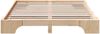 vidaXL Bettrahmen Natur 160 x 200 cm Massives Kiefernholz 872854 Bild 5